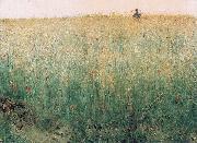 Karl Nordstrom Oat Field Grez oil on canvas